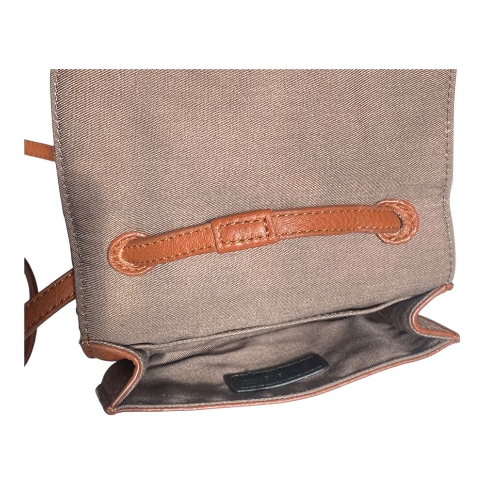 J. Crew Cowhide Leather Mini Crossbody Bag - Picture 6 of 10